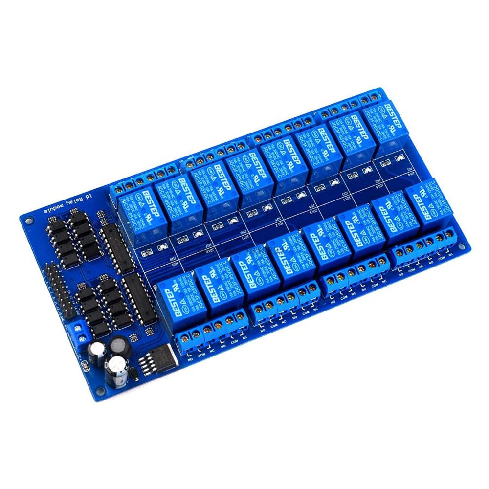16 Channel 5V Relay Module with Optocoupler Main image