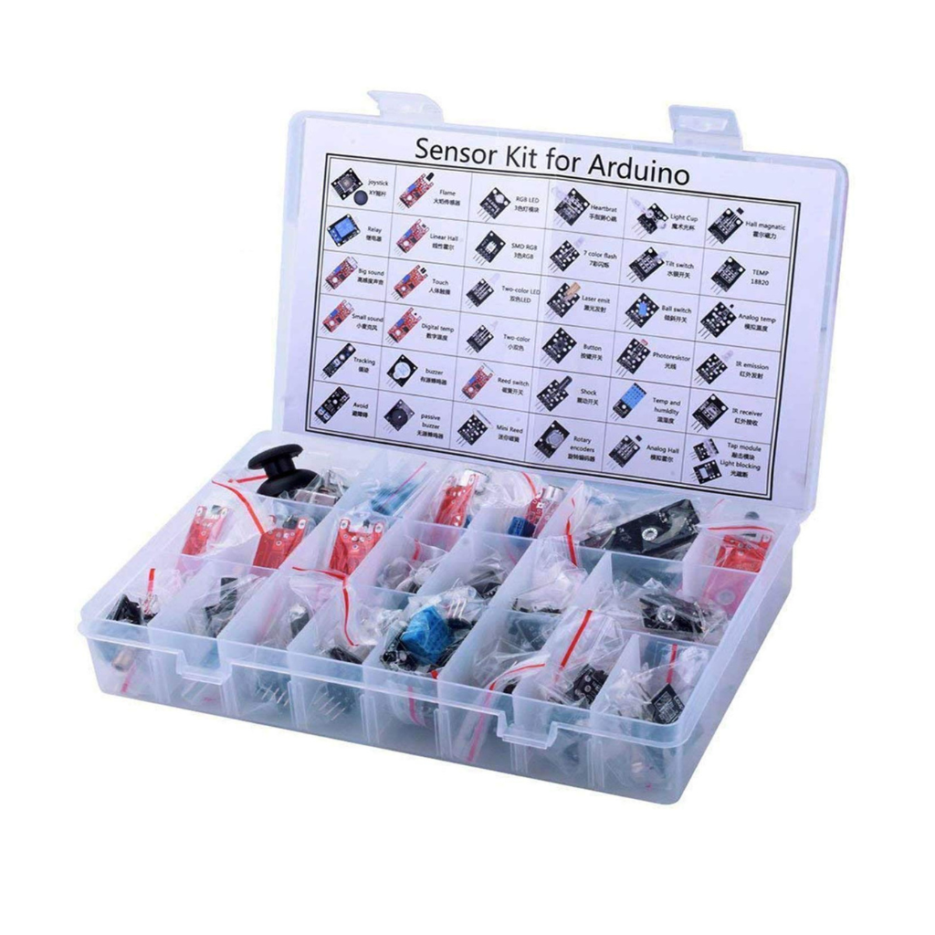 37 in 1 Sensors Kit compatible with Arduino