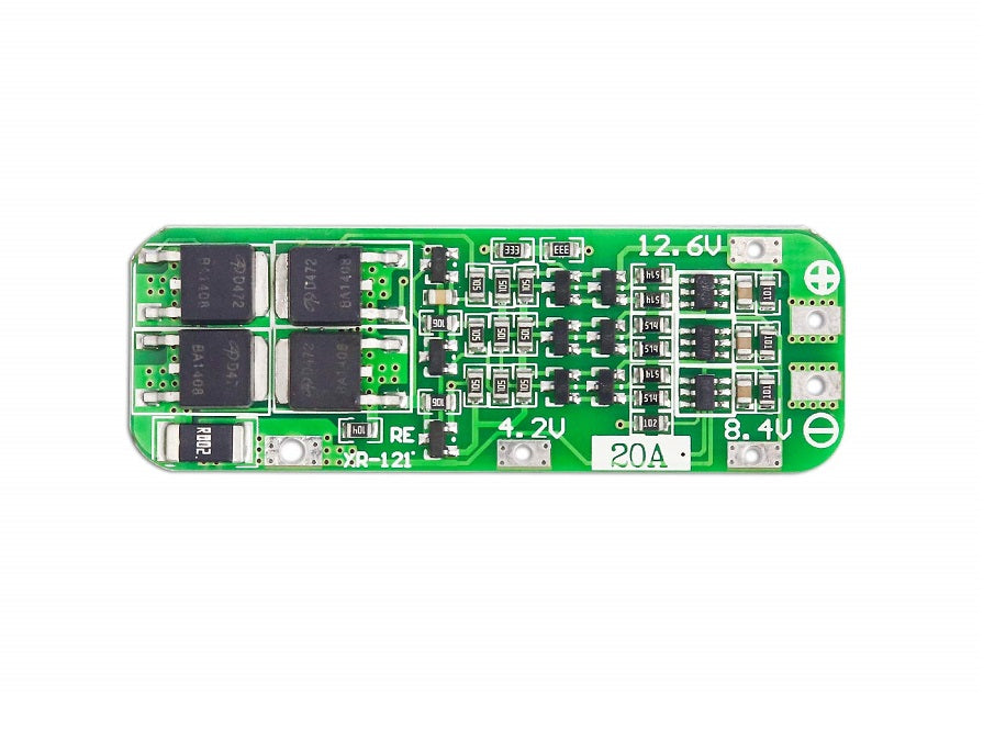 3S BMS - 20A Li-ion Battery Protection Board for 3.7V NMC cells