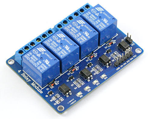 4 Channel 5V Relay Module with Optocoupler Main image