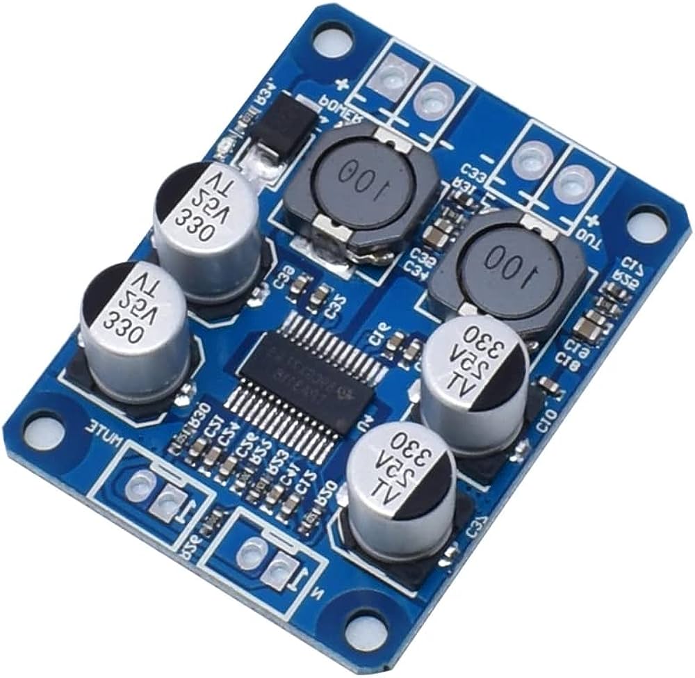 TPA3118 PBTL Mono Digital Amplifier Board 1X30W 12V 24V Power Amplifier Module