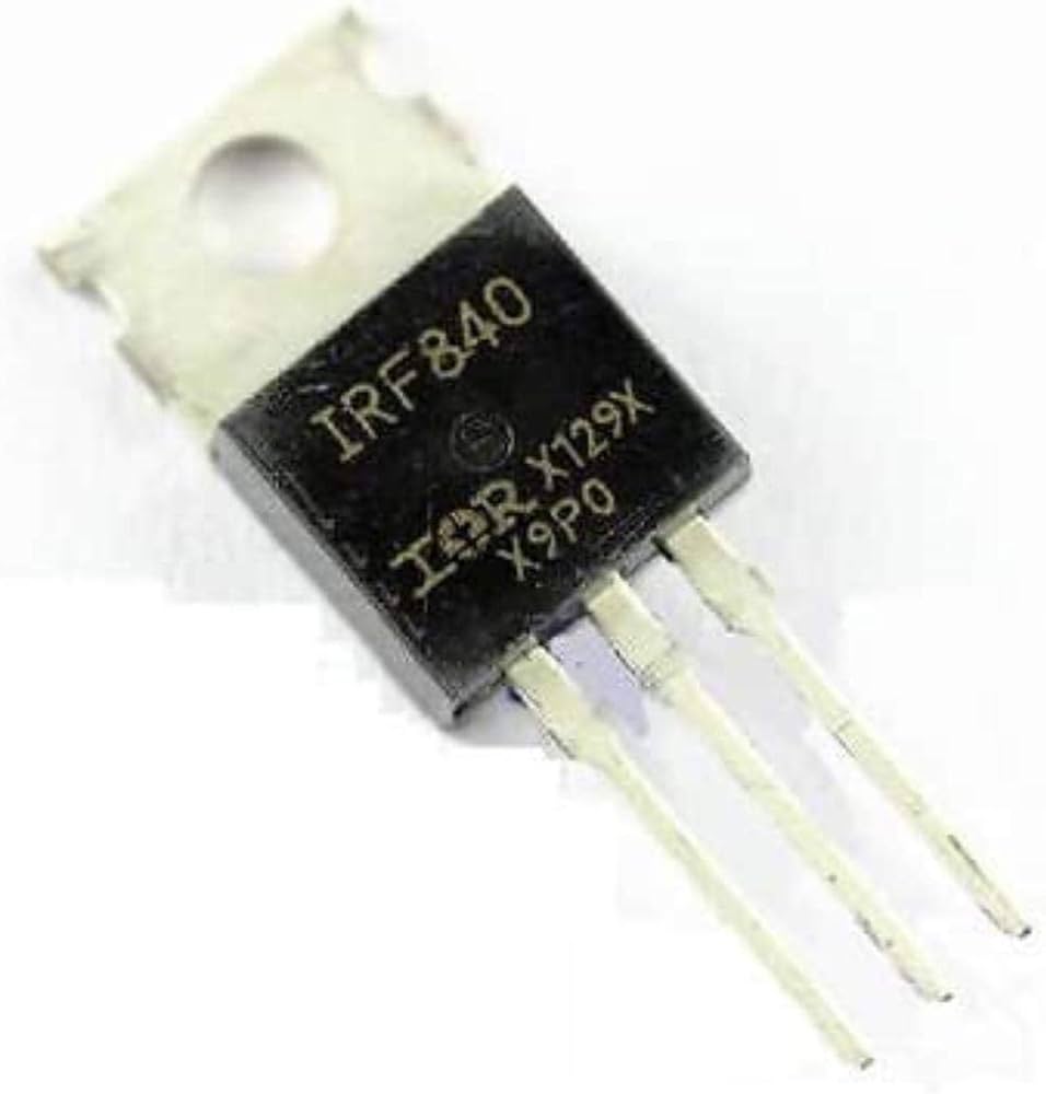 IRF840 MOSFET - 500V 8A N-Channel Power MOSFET TO-220 Package