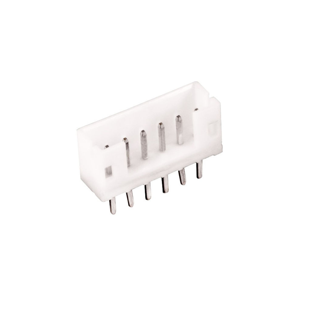 6 Pin JST Male Connector Straight – 2.54mm Pitch