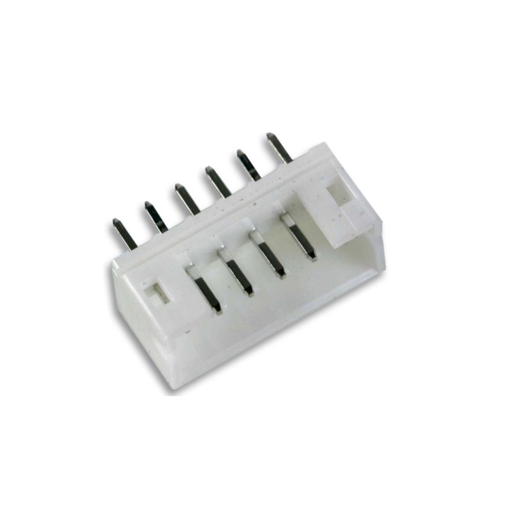 6 Pin JST Male Connector Straight – 2.54mm Pitch