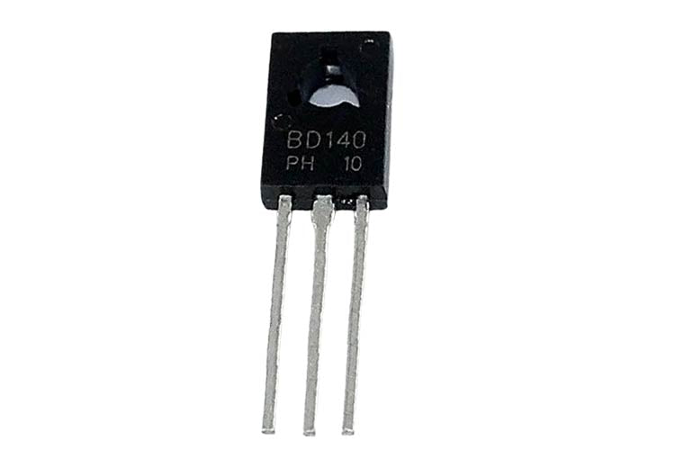 BD140 PNP Bipolar Medium Power Transistor 80V 1.5A TO-126 Package Main image