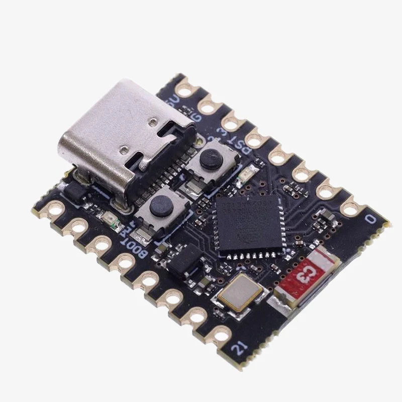 ESP32-C3 Super Mini Development Board Soldered Headers