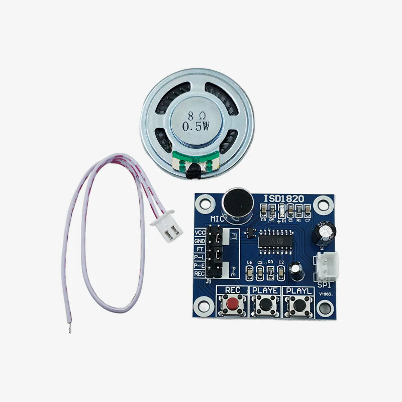 ISD1820 Sound/Voice Recorder Module with Speaker Main image