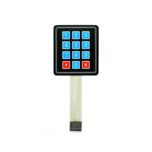 4×3 Matrix Membrane Type Keypad -12 Keys Main image