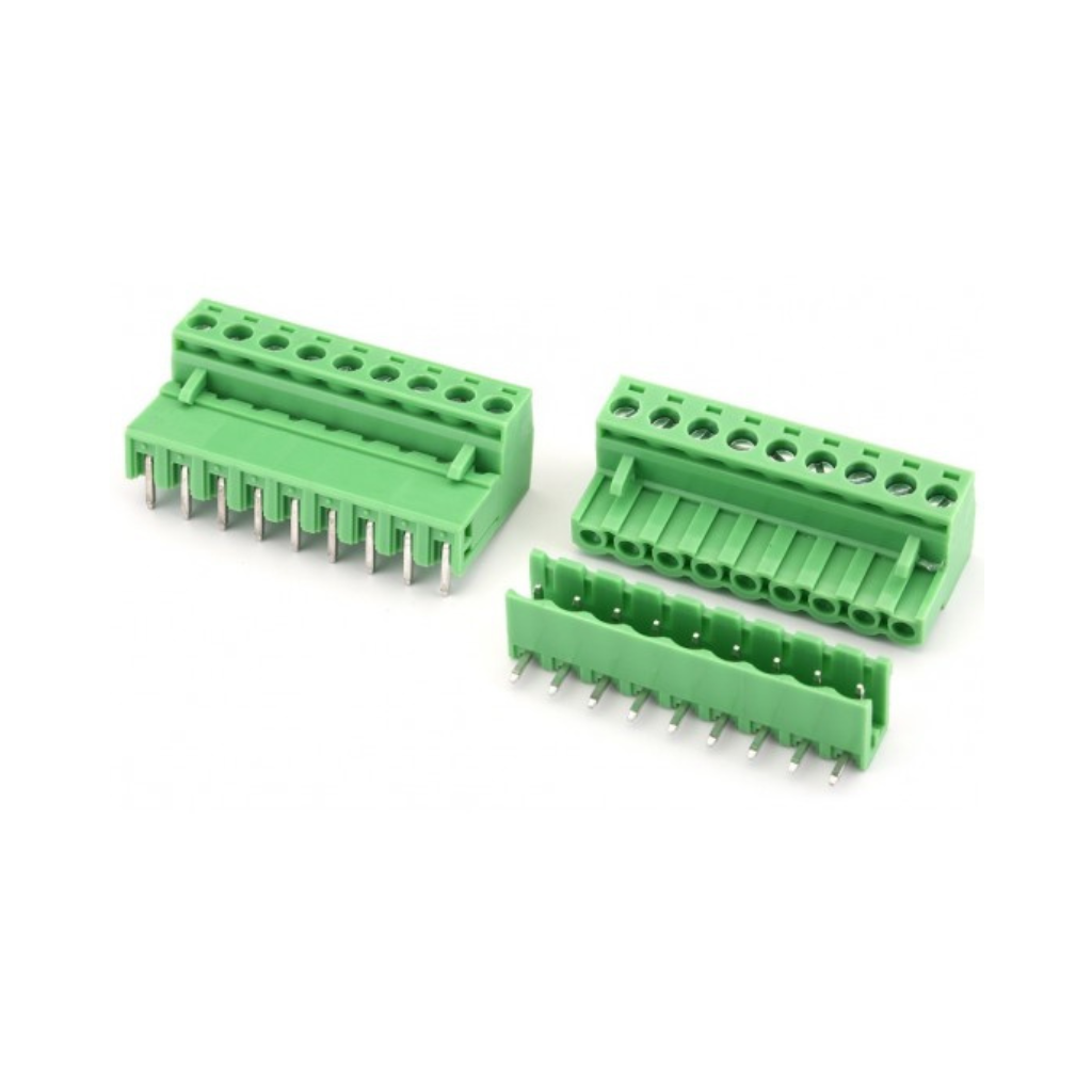 9 pin - XY2500 /ZB2500 Male & FeMale Pluggable Terminal Connector Right Angle-Pitch 5.08mm