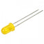 5mm Round Yellow LED 2 Pin Through Hole