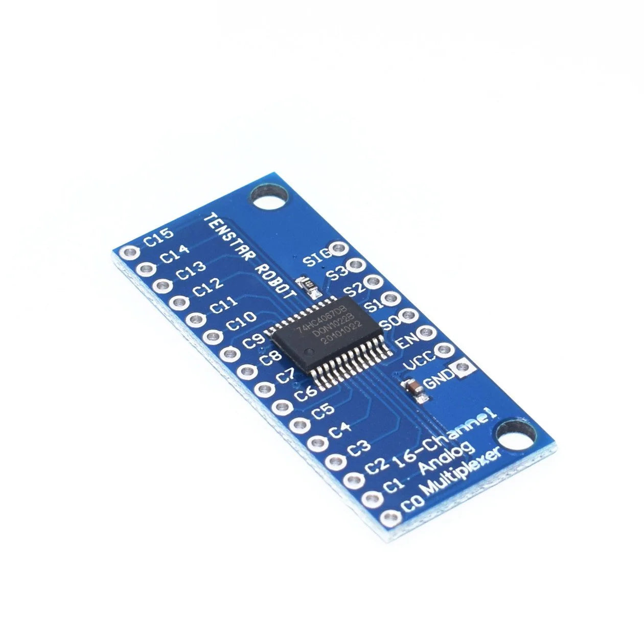 CD74HP4067 High Speed CMOS 16-Channel Analog/Digital Multiplexer Breakout Module Main image