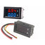 0-100V 10A Digital Voltmeter Ammeter Monitor Panel 0.28inch
