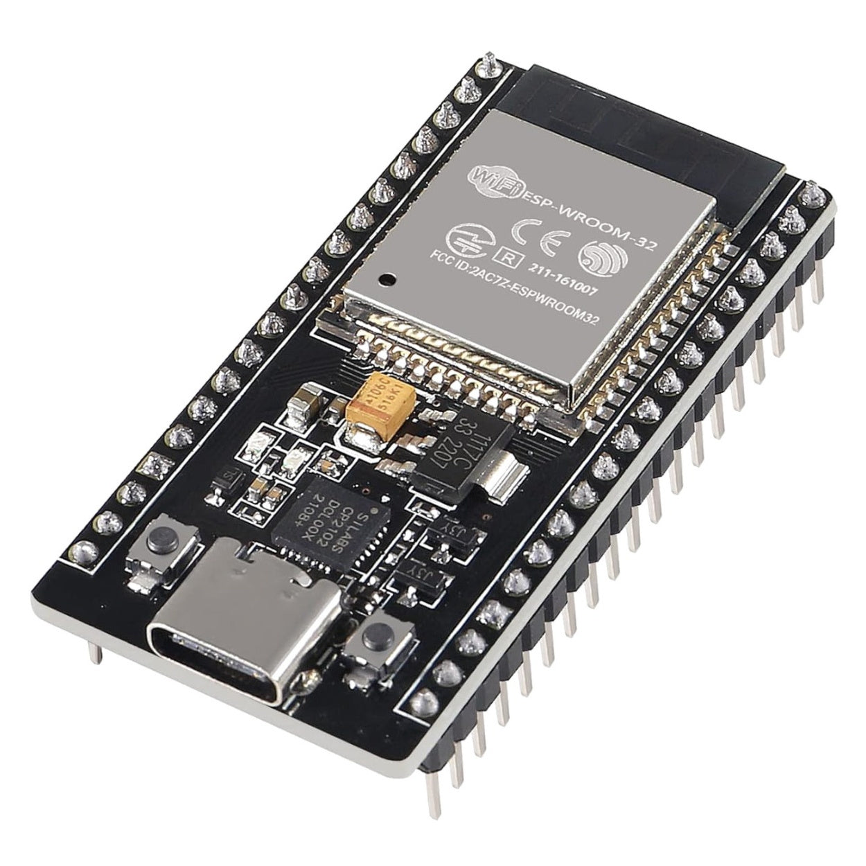 ESP32 38-Pin Development Board Type-C - ESP-WROOM-32 Wi-Fi & Bluetooth