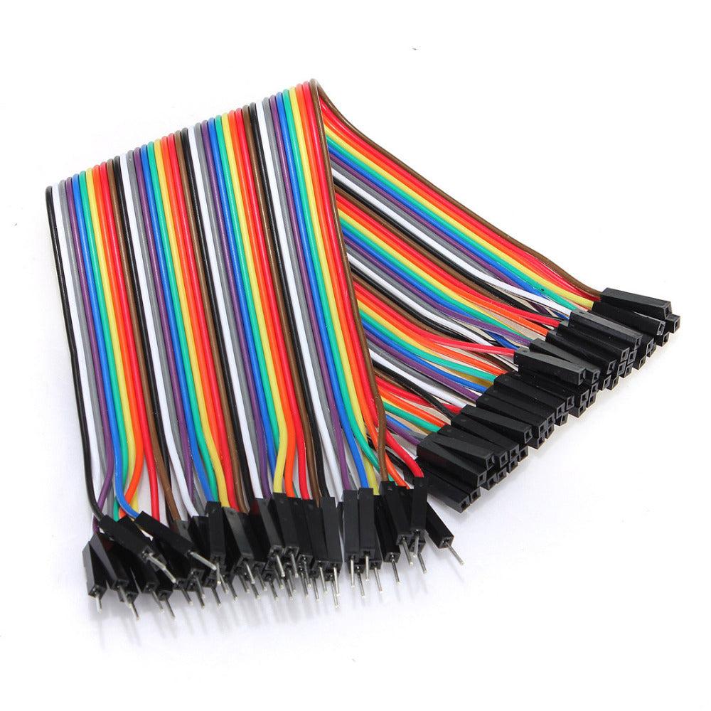 20CM Male to Female Jumper Wire Cable 2.54mm – 40 Pcs Main image