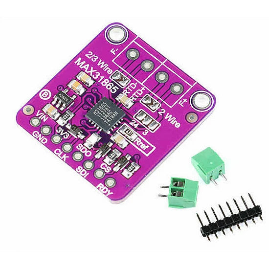 MAX31865 PT100-PT1000 RTD Platinum Resistance Temperature Detector Module Main image