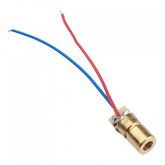 650nm 6mm 5V DC 5mW Mini Laser Dot Diode