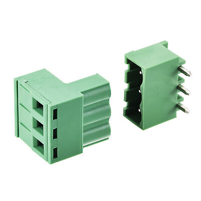 3 pin - XY2500 /ZB2500 Male & FeMale Pluggable Terminal Connector Right Angle-Pitch 5.08mm