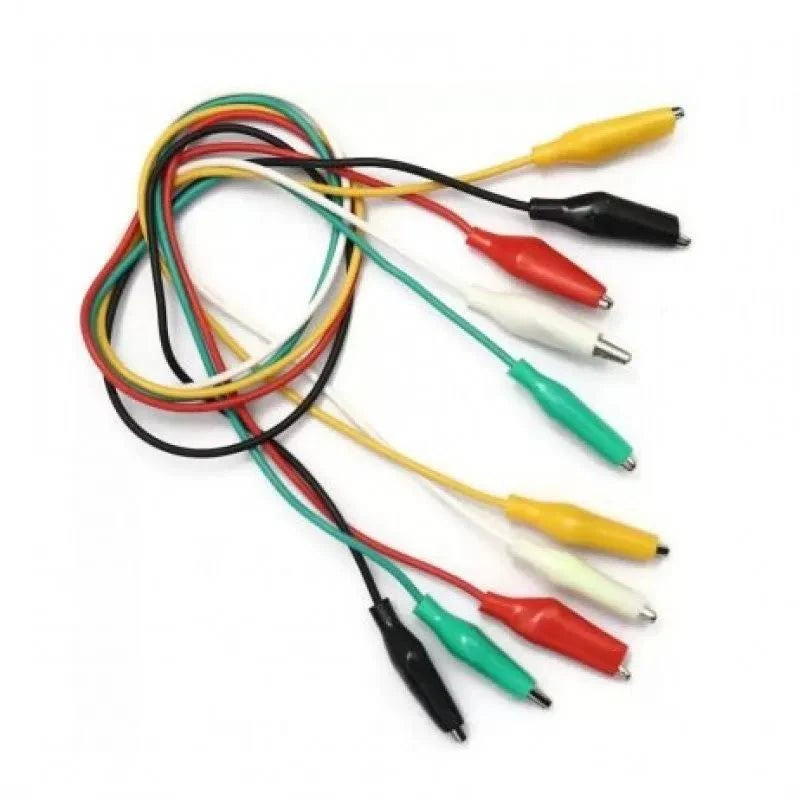 50cm Long Alligator Clips, Electrical DIY Test Leads 5pcs Main image