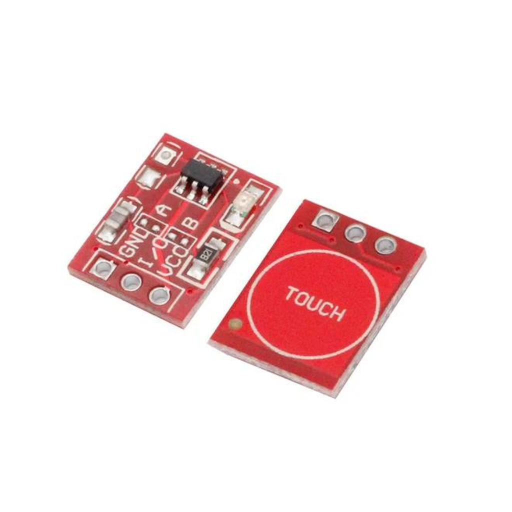 TTP223 Capacitive Touch Sensor Module Red Main image