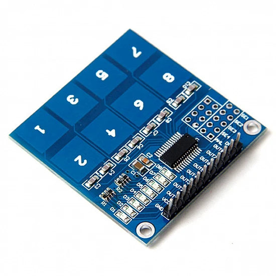 TTP226 8-way Capacitive Touch Switch Module Main image