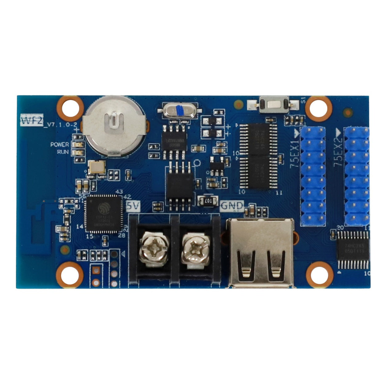 HD-WF2 WiFi LED Display Controller | P10 RGB Double Line Full Color Main image